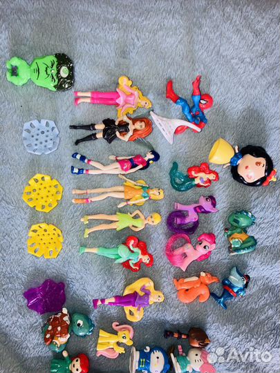 Лот фигурок киндер Винкс,Дисней, Пони, Барби