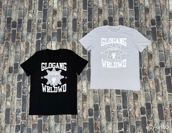 Футболка glogang worldwide tee Y2K