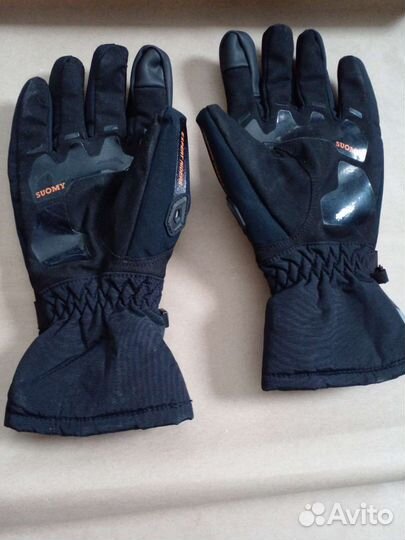 Мотоперчатки теплые