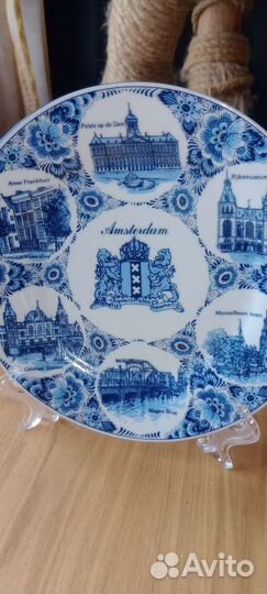 Тарелка декоративная Голландия