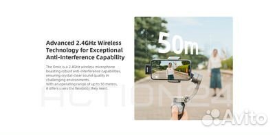Беспроводной петличный микрофон Boya Omic-U (Type