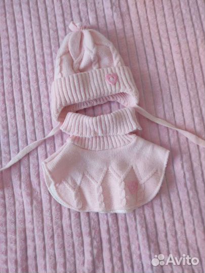 Комплект шапка,снуд