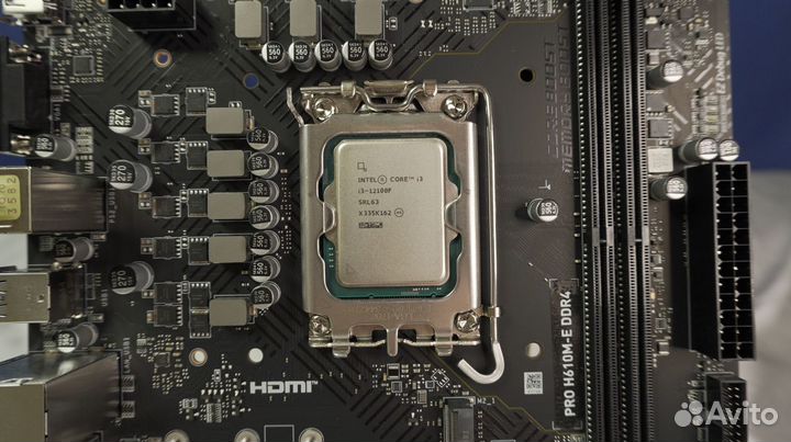 Новый процессор Intel Core i3-12100f