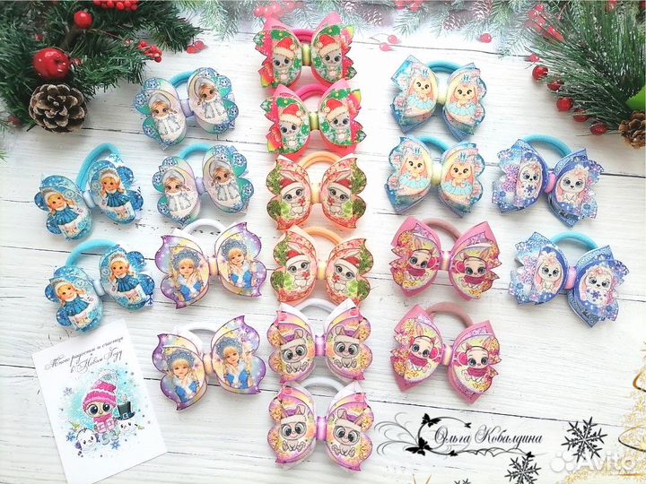 Новогодние бантики