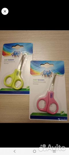 Детские ножницы., Chicco, Pigeon, Nuk