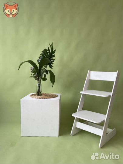 Белый пастущий стульчик