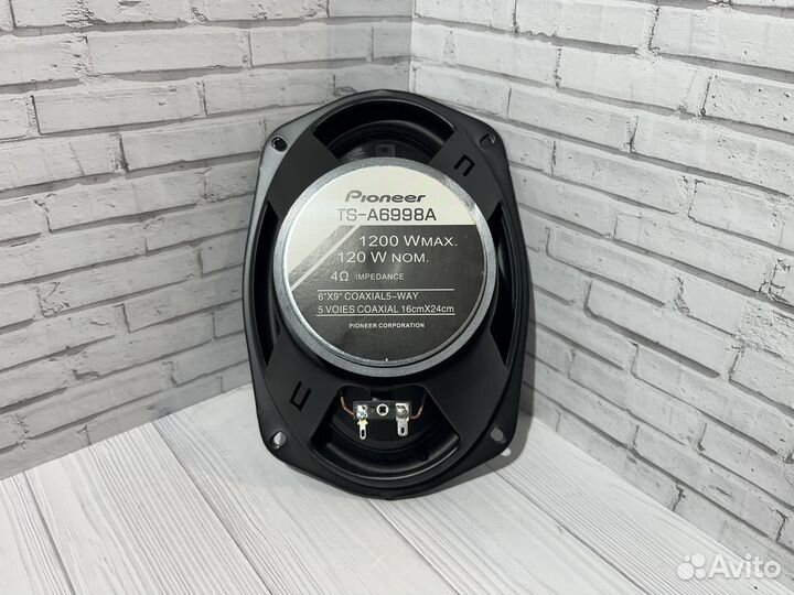 Динамики pioneer 6x9 овалы TS-A6998A