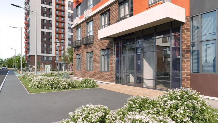 2-к. квартира, 49,6 м², 6/21 эт.