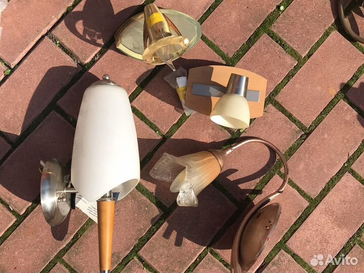 Люстра и бра, плафоны к люстре