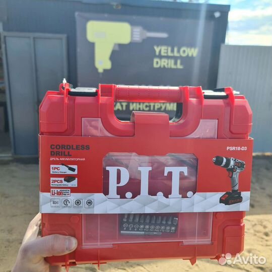 Шуруповерт pit psr 18-D3