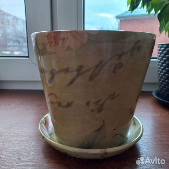 Горшок керамический