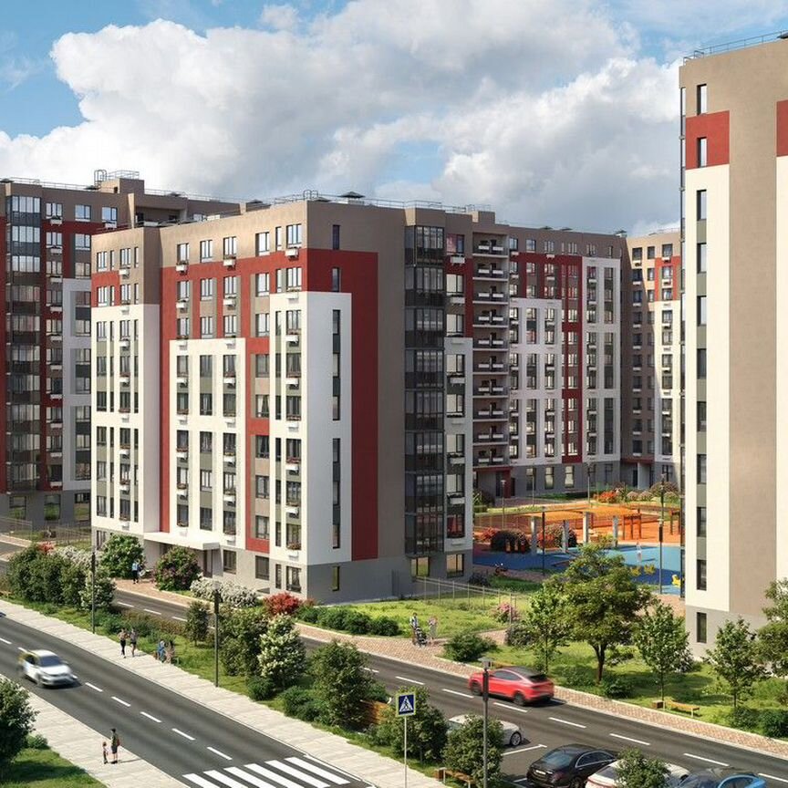 2-к. квартира, 85,3 м², 6/10 эт.