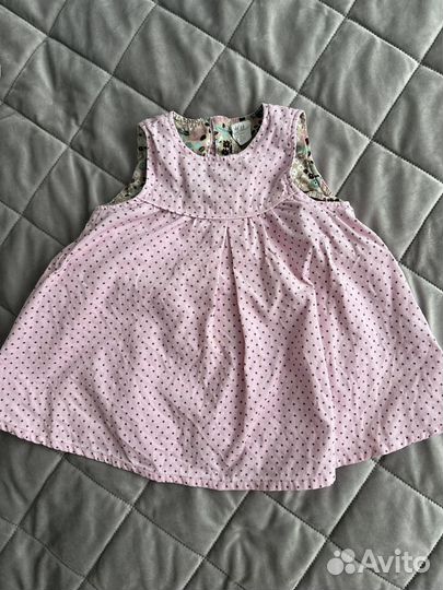 Вещи пакетом на девочку zara hm 80 86 Платья