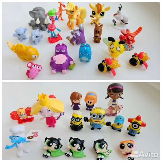 Игрушки из шоколадных яиц