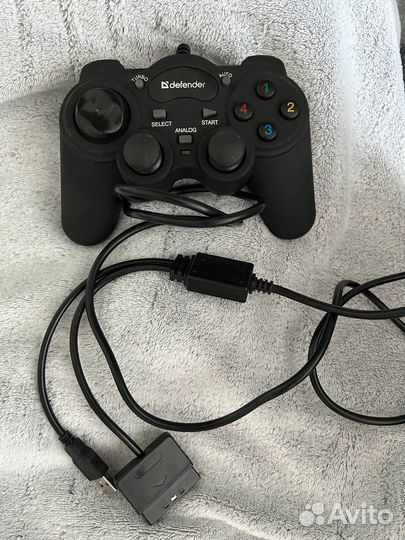 Геймпад Defender Game Raser Turbo RS3 PS2/3