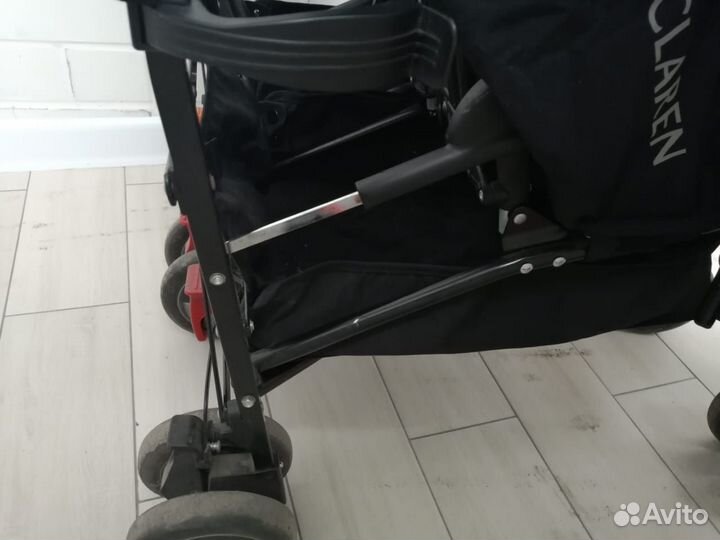 Прогулочная коляска трость для двойни