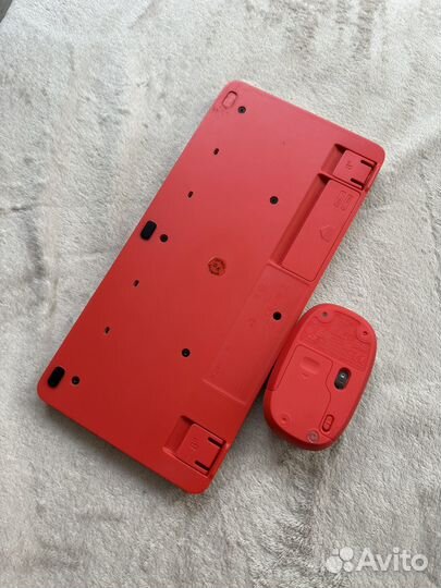 Клавиатура logitech компьютерная мышь