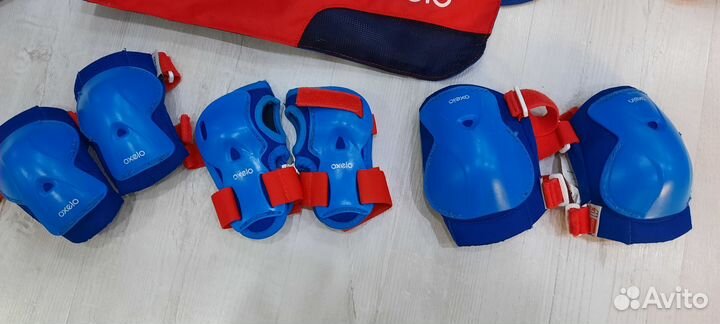 Ролики с полной экипировкой