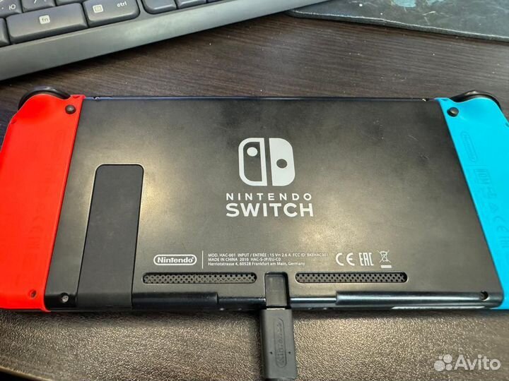 Nintendo Switch + 128 GB флешка бу прошитый