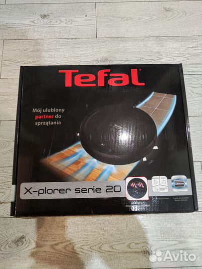 Робот пылесос tefal explorer serie 20
