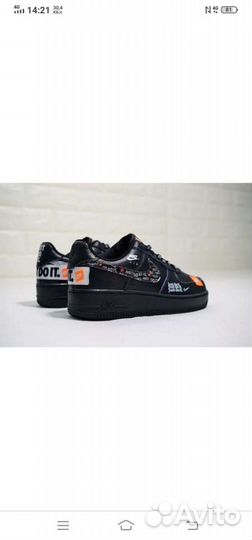 Кроссовки nike air force 1 just do it