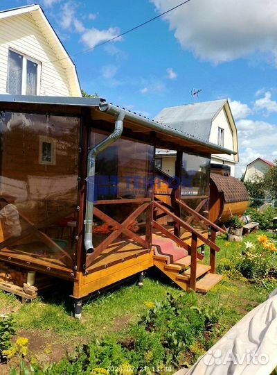 Мягкие окна для террас