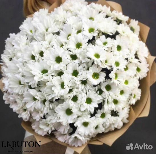 Букет из кустовых хризантем с доставкой в Иркутске