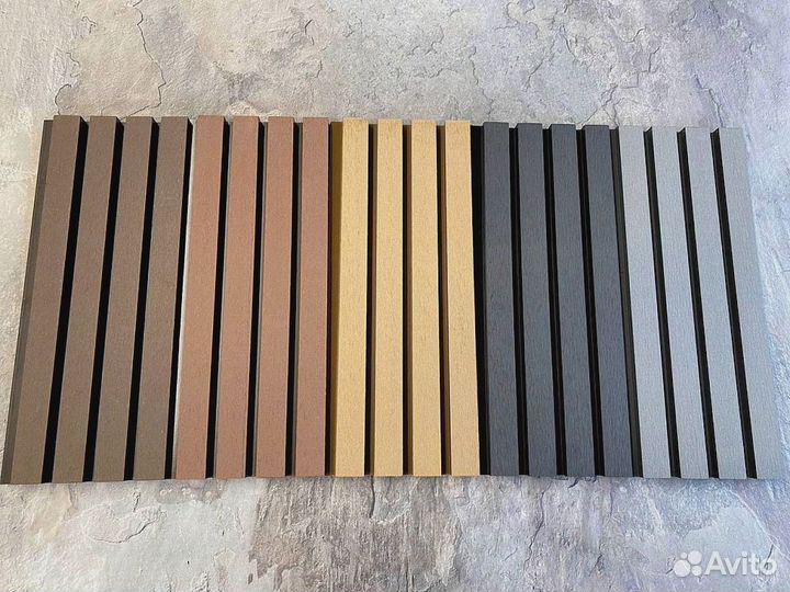 Фасадная панель EasyDecking Серый 219х26х3010