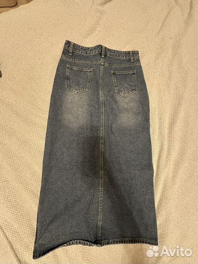 Юбка джинсовая