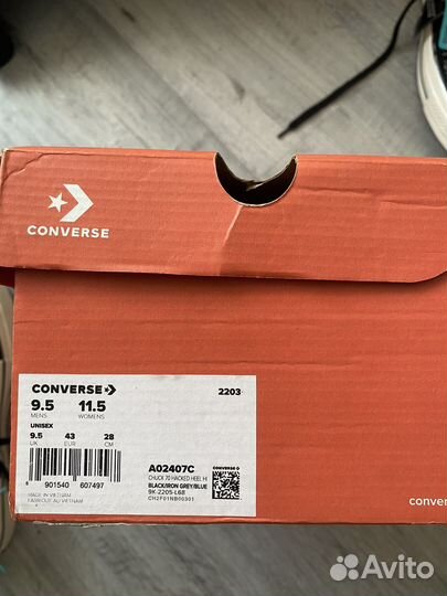 Кеды Converse EU43
