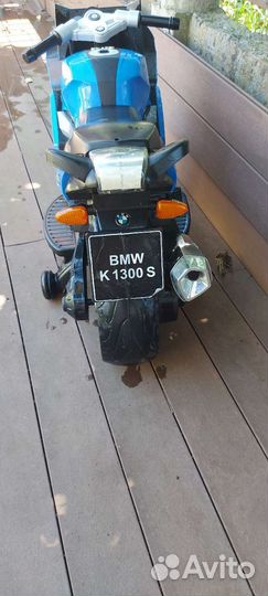 Детский электромобиль мотоцикл бу