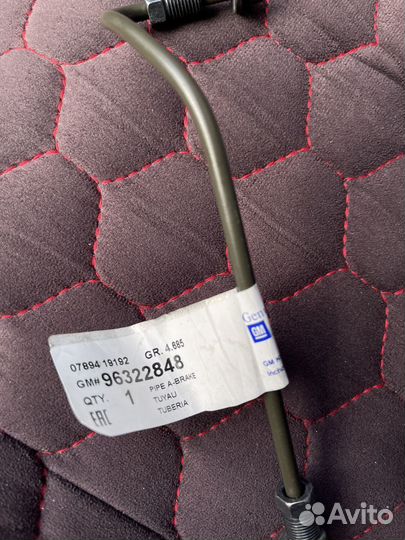 Трубка тормозная передняя правая Daewoo Matiz