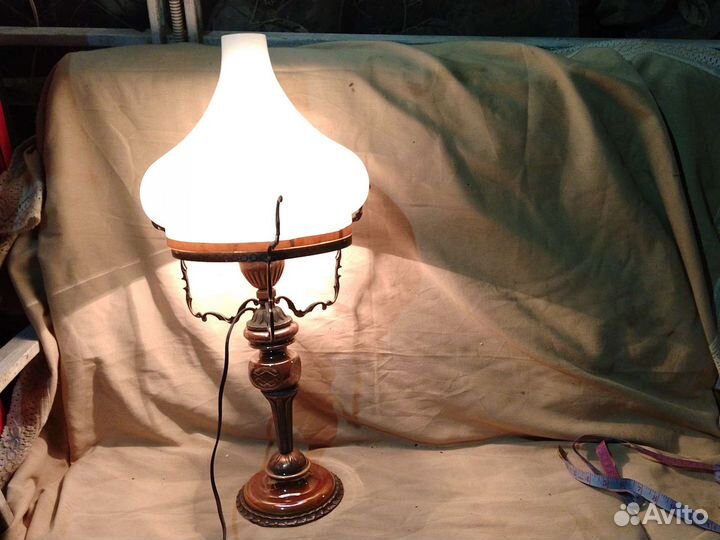 Огромная настольная лампа СССР