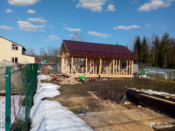 Строительство каркасных домов под ключ