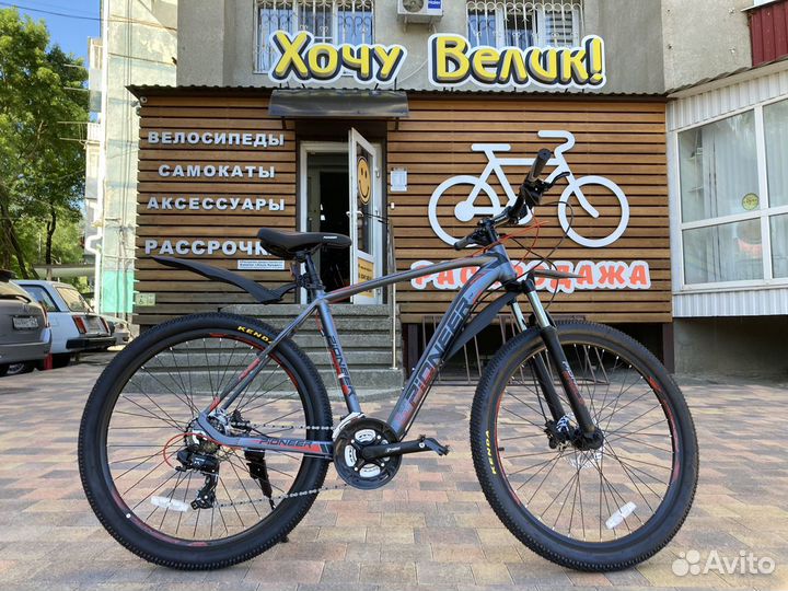 Новый велосипед Pineer Eagle 27,5”(21ск,гидр.,ал.)