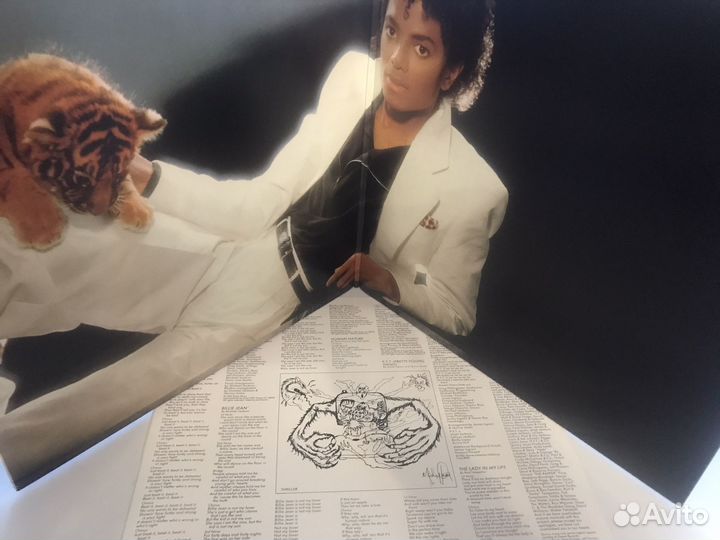 Винил Michael jackson thriller