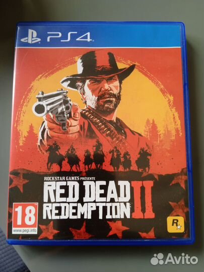 Игра ps4 Red dead redemption 2