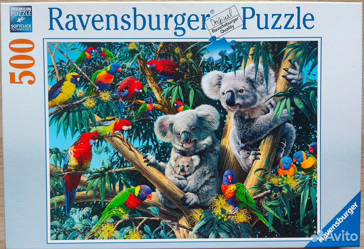 Пазлы 500 деталей с животными