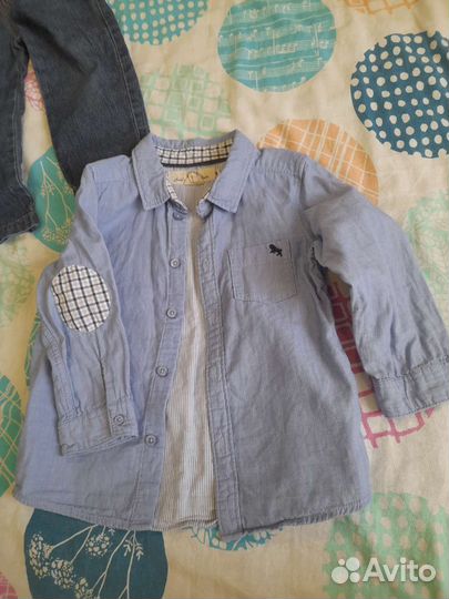 Джинсовая рубашка