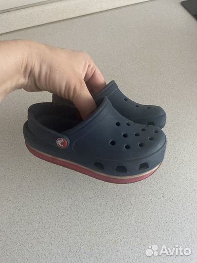 Crocs детские c8c9 цена за две пары