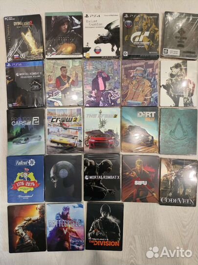 Steelbook, стилбуки ps4