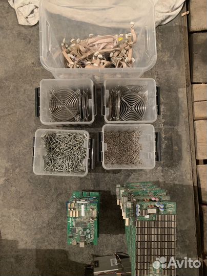 Комплектующие для asic s9