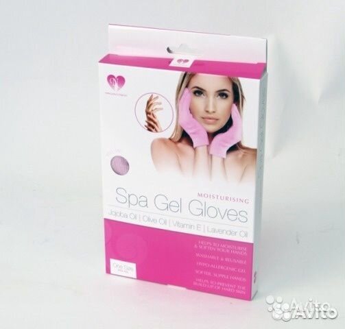 Силиконовые гелевые SPA перчатки красные