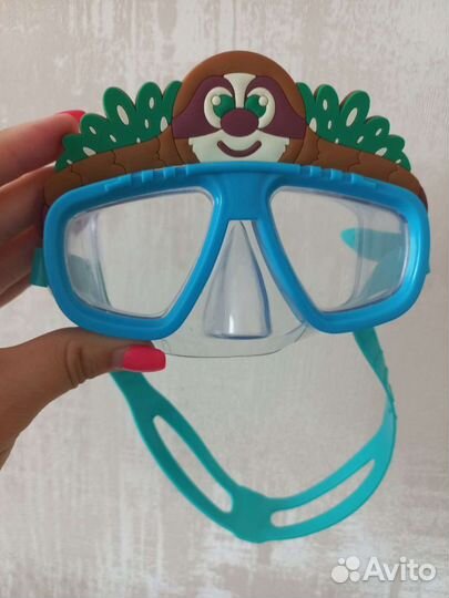 Маска для плавания детская новая Lil Animal