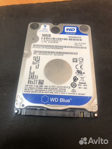Жесткий диск для ноутбука 500 гб