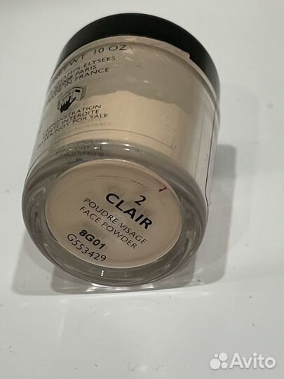 Guerlain расыпчатая матирующая пудра 2 clair