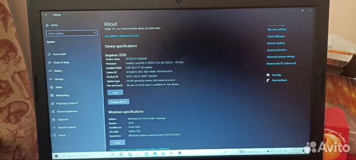 Ноутбук dell inspiron 15 3000