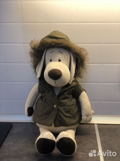 Плюшевая игрушка собака