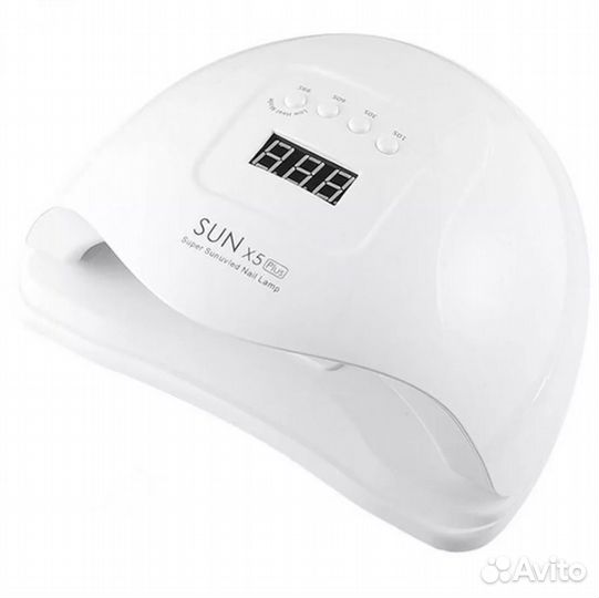 Гибридная LED/UV лампа для гель лака SUN x5 80вт
