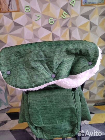 Детские санки коляска с колесами